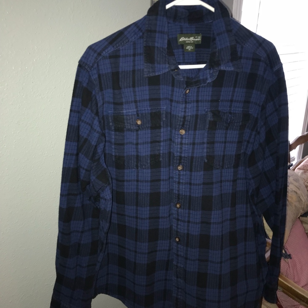 Blue Plaid Flannel